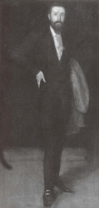 James Abbott McNeil Whistler Arrangement in Schwarz Portrait von F.R.Leyland oil painting image